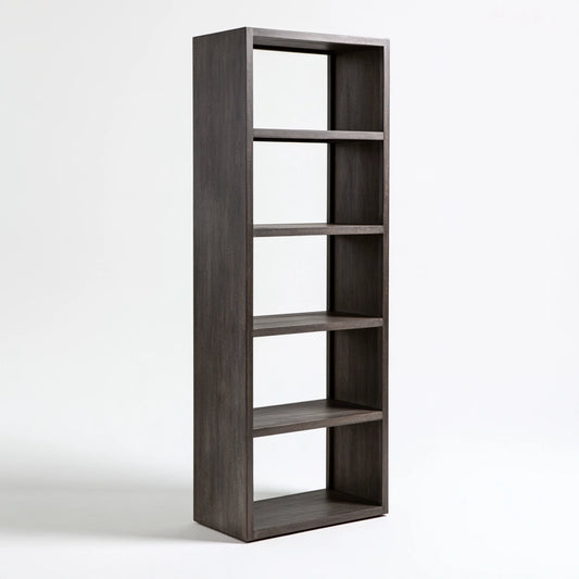 Étagère de rangement ouverte en bois, coloris brun naturel